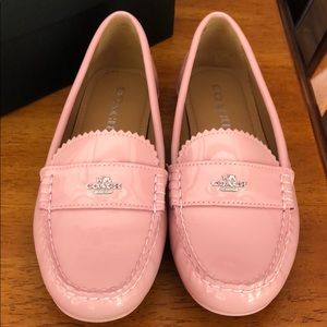 Pink coach shoes. Brand new with box.